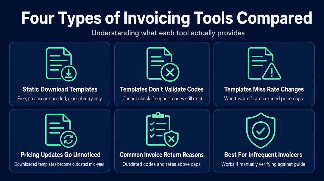 Infographic: The Four Types of Tools Available - and What Each Actually Gives You