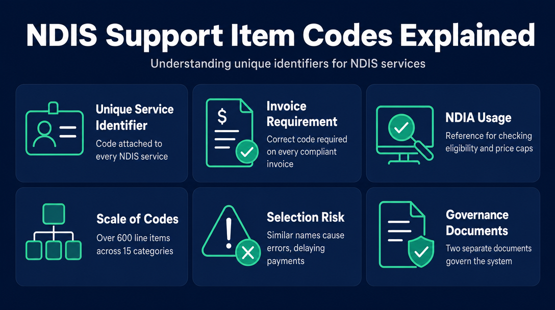 Infographic: What Are NDIS Support Item Codes?